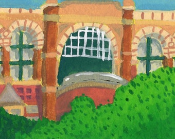 Downtown Theater - Original Painting