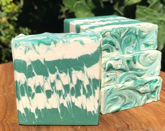 EVERGREEN FOREST SOAP | Fir Tree Soap | Pine Tree Soap | Christmas Tree Soap | Holiday Soap | Winter Soap | Evergreen Soap | Cedar Soap