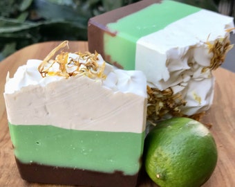 KEY LIME Soap | Florida Key Lime Pie Soap | Artisan Soap | Bar Soap | Citrus Soap