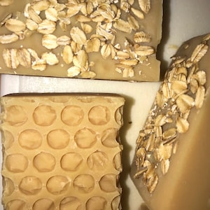 Natural Rustic Almond Oatmeal Honey soap