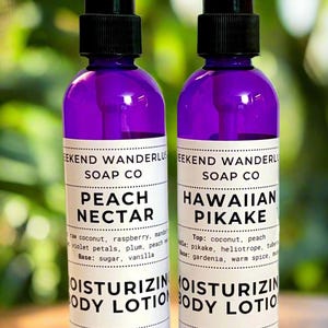 HAWAIIAN PIKAKE Body Lotion | Hawaiian Jasmine Body Lotion | 8oz | 4oz
