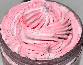 Whipped Soap - Bath Body Frosting - Happy Hour Cocktail YOU CHOOSE the scent - Vegan, Paraben-free