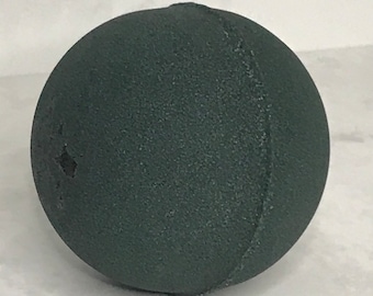 Tropical BLACK BATH BOMB | Large Bath Bomb | Midnight Bath Bomb | Blackout Bath Bombs | Dark Bath Bombs | Relaxing Bath Bomb