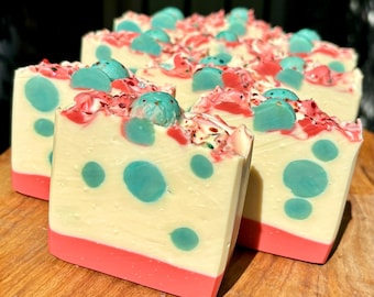 WINTER JUNIPER BERRY Soap | Snowflake | Holiday | Winter | Christmas | Evergreen | Cedar