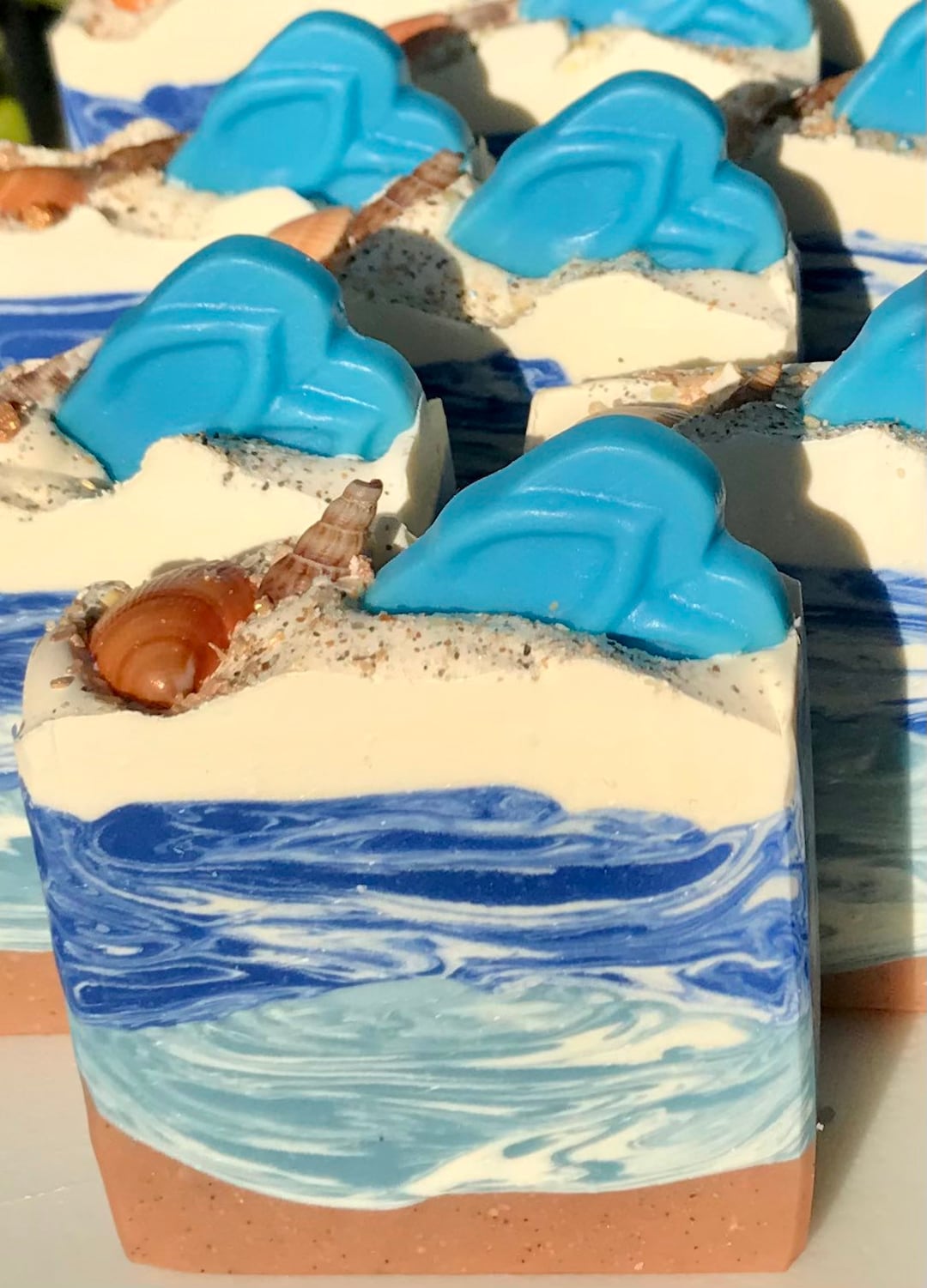 KULU BAY Soap Flip Flop Soap Beach Soap TROPICAL Escape Series Ocean