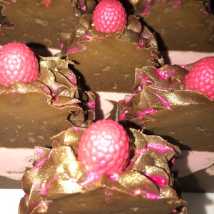 Raspberry Chocolate Truffle Artisan Soap DELICIOUS DESSERT SERIES image 3