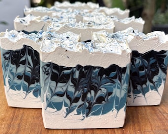 ALPINE CHATEAU Artisan SOAP | Self Care Gift | Winter Soap | Holiday Soap | Christmas Soap | Frosty Soap | Fresh Soap | Clean Soap