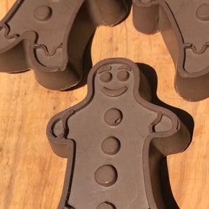 GINGERBREAD MAN SOAP | Gingerbread Cookie Artisan Soap | Gingerbread House Soap | Gingerbread Soap