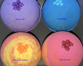 LARGE BATH BOMB | Large Bath Bombs | Tropical Bath Bomb | Fizzy Bath Bombs | Mother's Day Gifts | Exotic Bath Bomb | You Choose the Scent