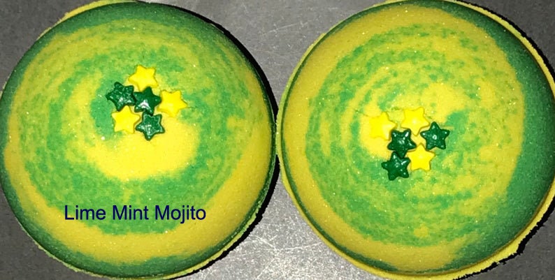 Large Bath Bombs COCKTAIL Bath Bomb You Choose the Scent Bath Bomb Fizzy Bath Bombs Tropical Cocktail Collection image 7