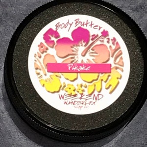 PIKAKE BODY BUTTER Best Selling Body Cream Moisturizer-Pikake Hawaiian Jasmine Natural, Paraben-free, no color added 8oz image 5
