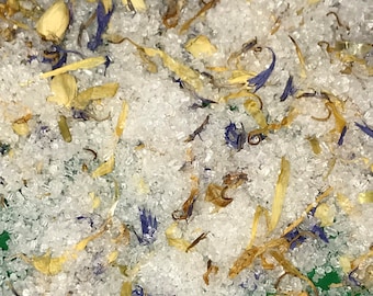 LEMON LAVENDER Dead Sea Salt BATH Salts | Mother's Day Gifts | Dead Sea Salt Bath Soak | Essential Oil Bath Soak | Self Care Gift