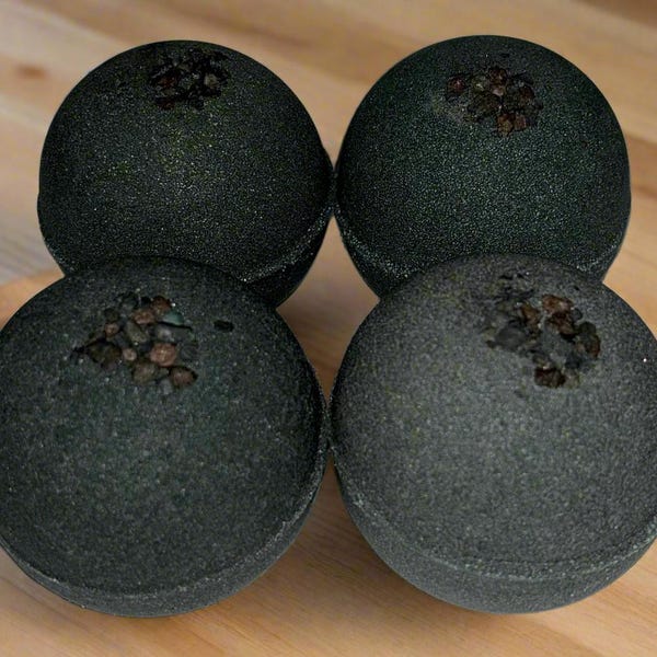 BOMBES DE BAIN NOIRES | Grande bombe de bain occultante | Meilleure vente