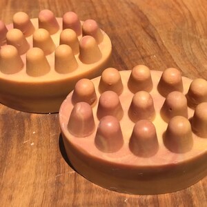 MASSAGE BAR SOAP | Aloha Soap | Fruity Floral Soap | Artisan Spa Soap | Body Soap | Tropical Soap | Rose Clay Soap