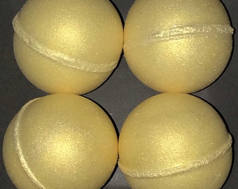 Large Bath Bombs | GOLD Bath Bombs | Sparkle Bath Bomb | Shimmer Bath Bomb | GLITTER Bath Bomb | Fizzy Bath Bombs | Coconut Bath Bomb