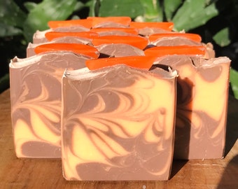 DARK CHOCOLATE ORANGE Artisan Soap - Delicious Dessert Series