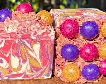 SUGAR PLUM FAIRY Soap | Artisan Soap | Dance of the Sugar Plum Fairies | Fruity Soap | Self Care Gift
