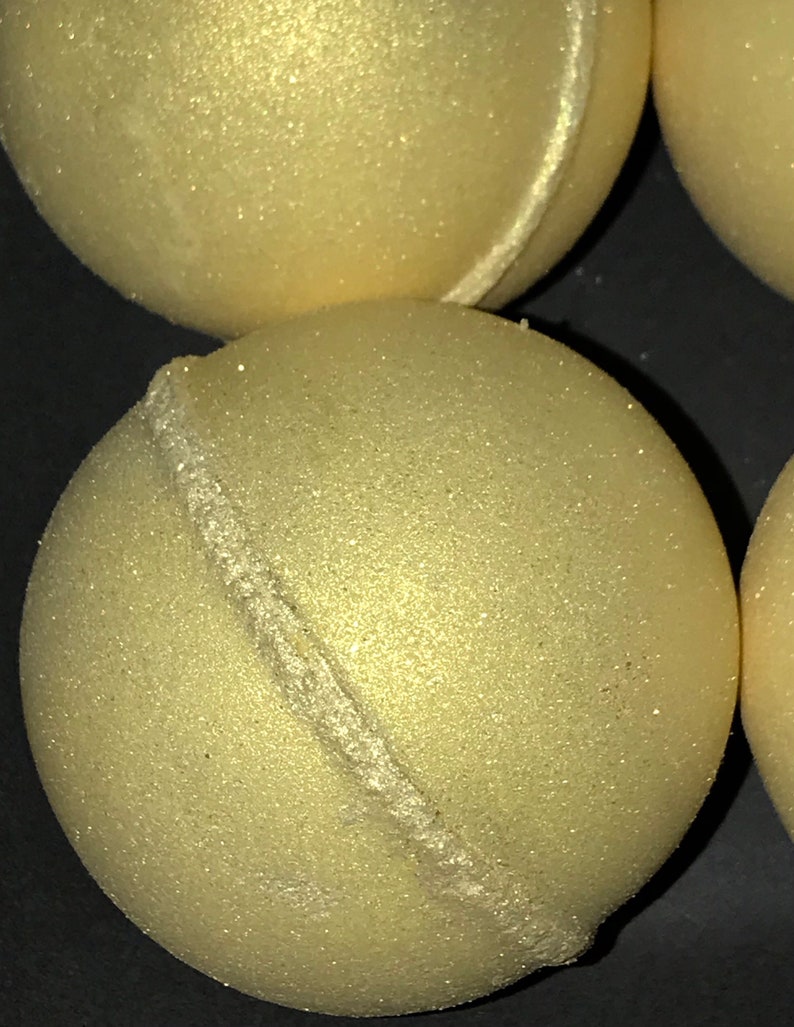 Large Bath Bombs GOLD Bath Bombs Sparkle Bath Bomb Etsy