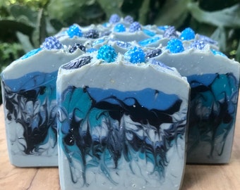NORDIC WINTER NIGHT Soap | Evening Woods | Winter Soap | Man Soap | Masculine Soap | Snowy Winter's Night Soap | Winter Forest Soap