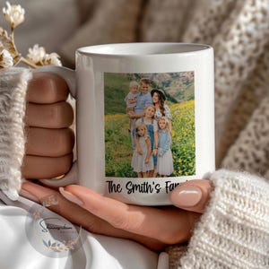 Custom Coffee Mug With Photo, Personalized Picture Coffee Cup, Personalized Cup, Personalized Photo Mug, Anniversary Mug Gift for Him / Her