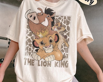 Hakuna Matata Shirt | Vintage 90s Lion King Tee | Comfort Colors Disney Family Vacation | Animal Kingdom Shirts