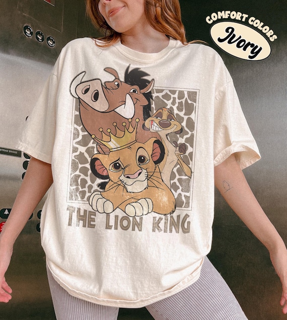 Hakuna Matata Shirt | Vintage 90s Lion King Tee | Comfort Colors Disney Family Vacation | Animal Kingdom Shirts