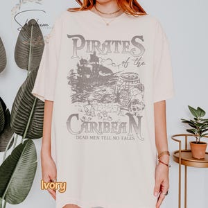 Retro 90s Pirates Of The Caribbean Shirt, Vintage Dead Men Tell No Tales Shirt, Yo Ho a Pirates Life, Mickey Caribbean, Disney Pirates Shirt