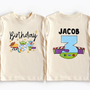 Custom Toy Story Birthday Shirt, Disney Family Trip Shirts, Daddy Buzz Birthday Shirt, Birthday Matching Shirt, Toy Story Birthday Shirt