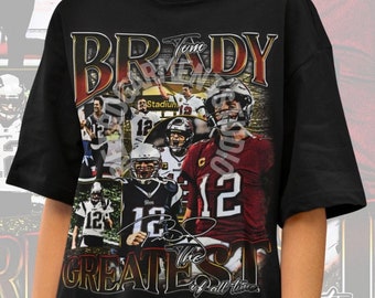 Tom Brady The Greatest of all time Unisex Softstyle T-Shirt 0565