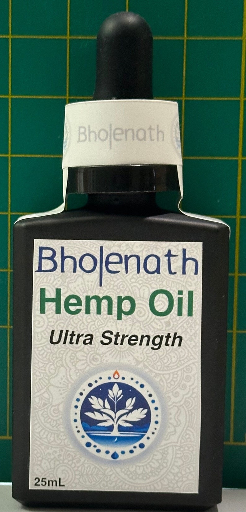 Bholenath Hemp Oil Ultra Strength 25mL bottle image 1