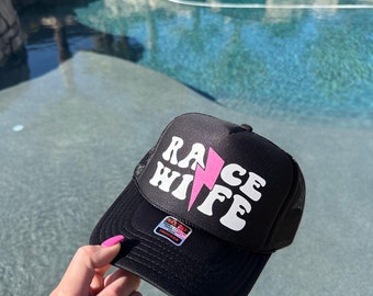 Race Wife trucker hat