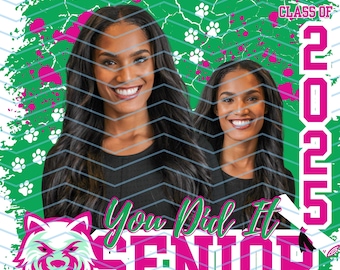 Graduation Templates, Canva Template, DIY Graduation, Sublimation