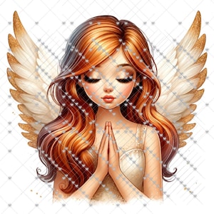 Angel Clipart, Angels PNG, Commercial Use, Clipart Bundle