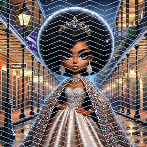 Grafica di Mardi Gras, pacchetto di clipart, Mardi Gras, afroamericano, magia delle ragazze nere
