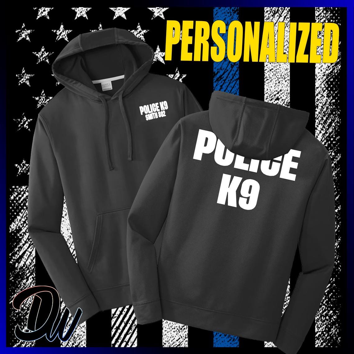 Sheriff K9 Hoodie - Etsy