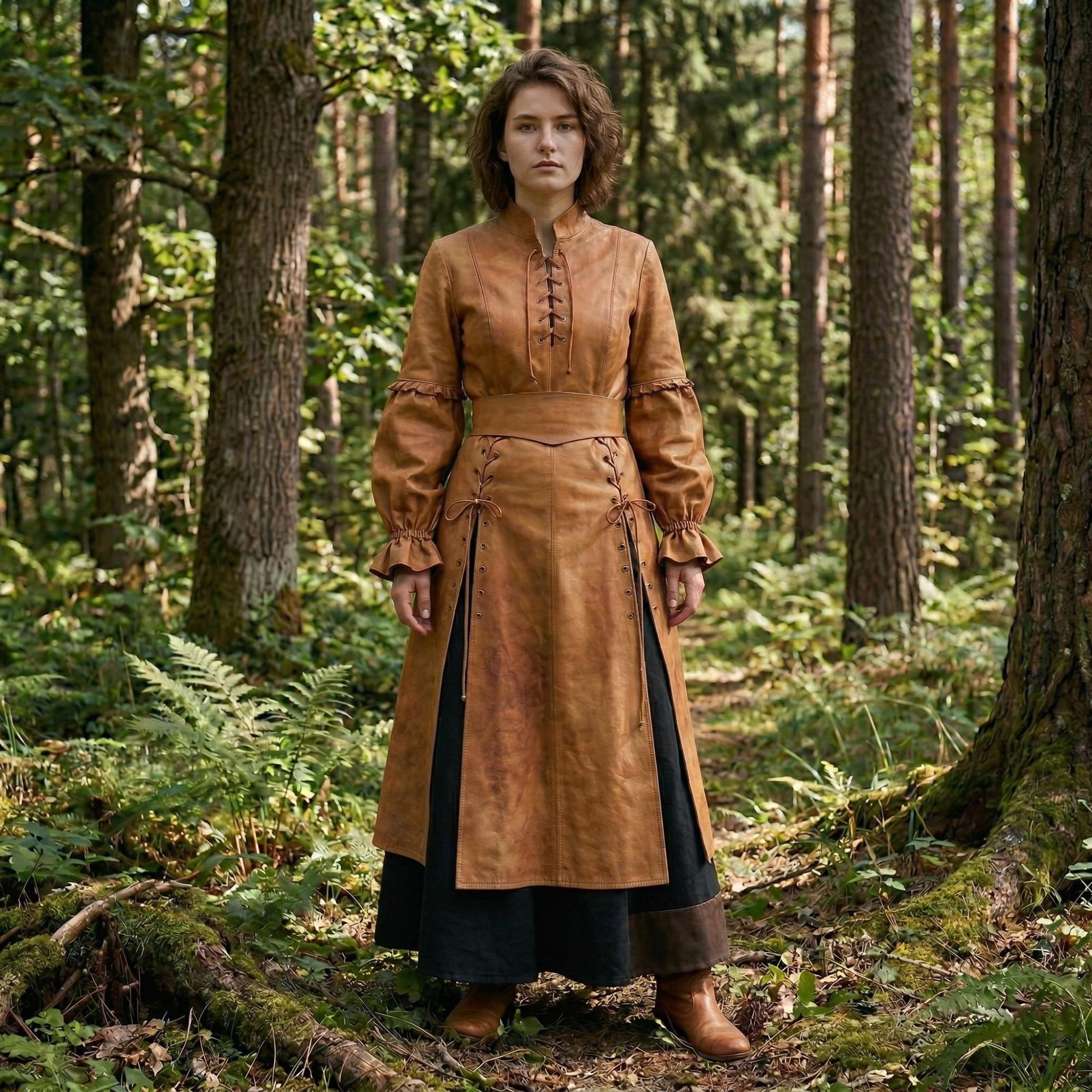 Medieval Brown Dress - Etsy