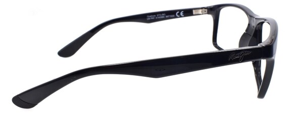 Maui Jim Onshore MJ798-02 FRAME ONLY Sunglasses Gloss Black View 5