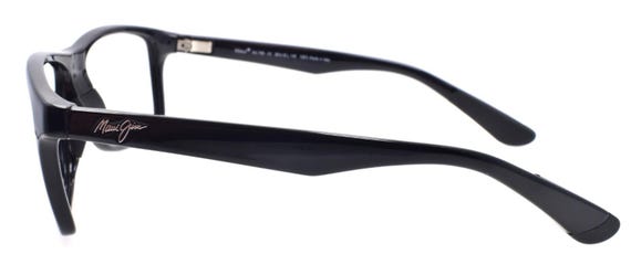 Maui Jim Onshore MJ798-02 FRAME ONLY Sunglasses Gloss Black View 3