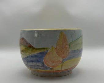 Cuenco inspirado en el artista Paul Klee.