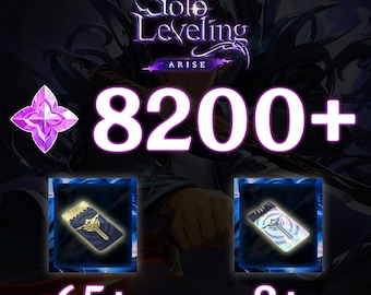 Solo Leveling Arise Account - Essence Stones Starter (8200+ Essence, 65+ Hunter Tickets, 3+ Special Draw Tickets) [GLOBAL]