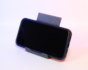 Minimalistischer Schreibtisch Telefon Ständer: Elegantes geschwungenes Design