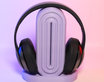 3D Gedruckter Regenbogen Kopfhörer Halter, Gaming Headpiece Ständer