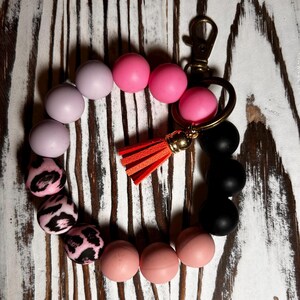 Cheetah Beaded Wristlets