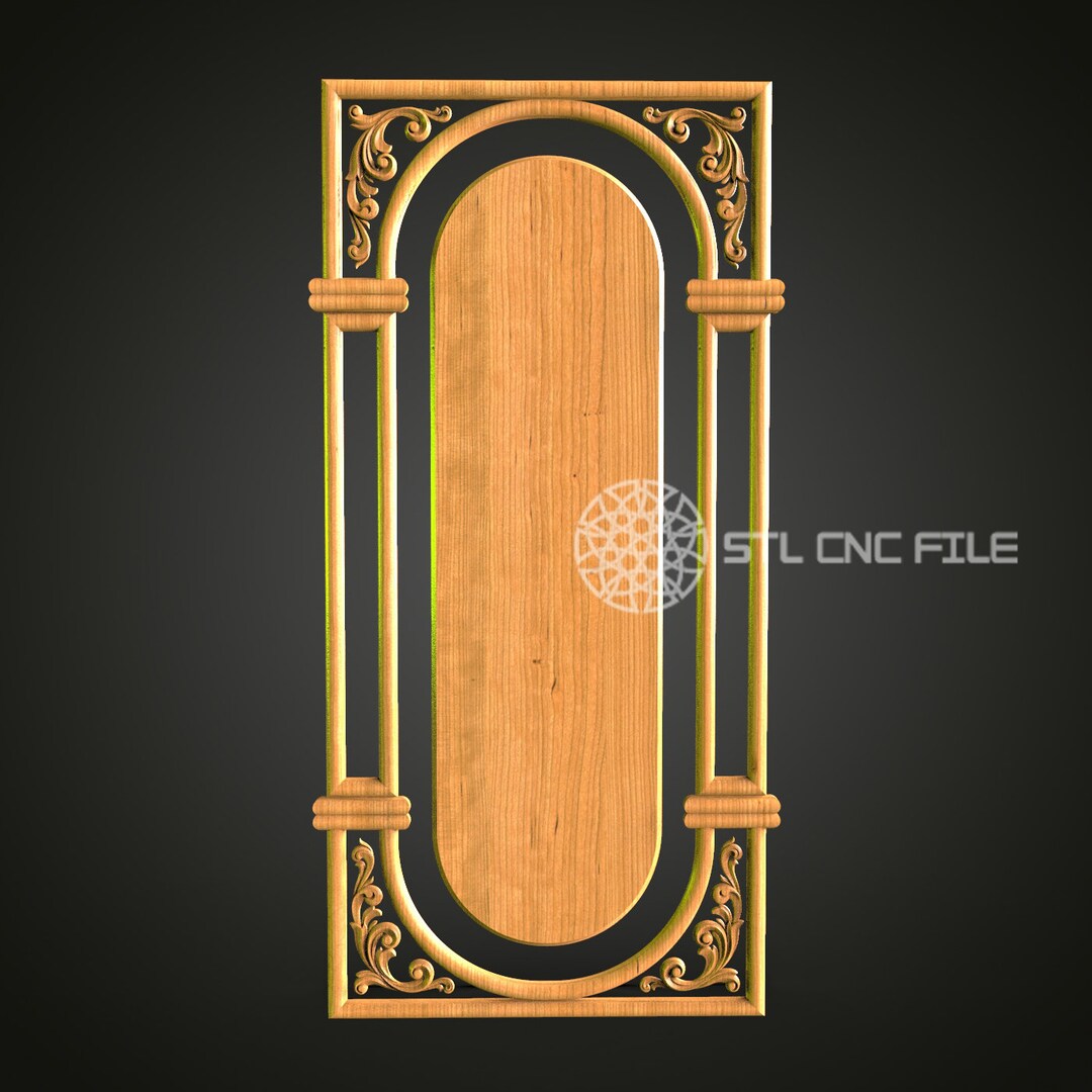Arch Router Template Elegant Arch Panel STL File: CNC Router & 3D Printer Design - Etsy