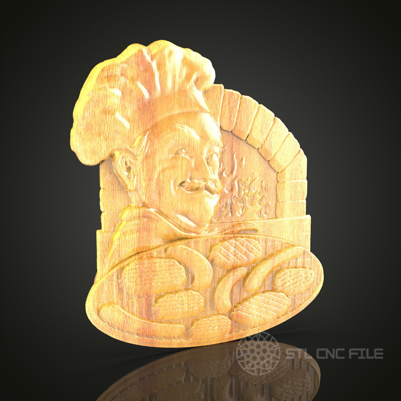 イギリス直輸入品　木製　Fresh Baked Bread 立体アート il_fullxfull.6039570791_5w18.jpg