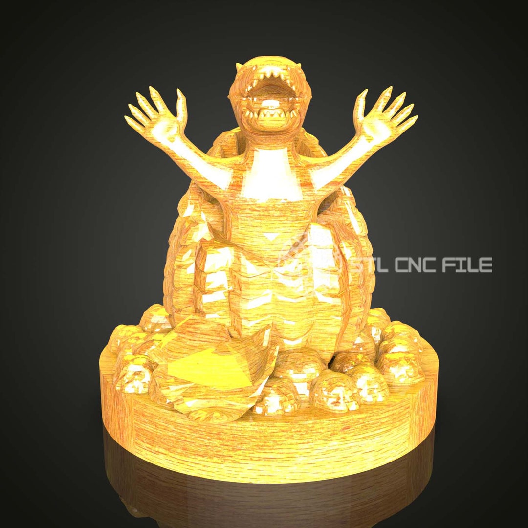 Roaring Dragon STL Model: CNC Router Wood Art Sculpture - Etsy