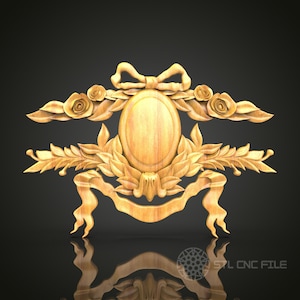 Wooden Wall Art STL Model CNC Router Engraver Artcam Aspire CNC Files Decor