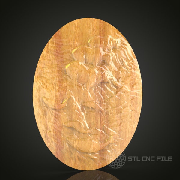 Dynamic Crabs CNC Carving STL File for Sea-themed Decor