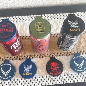 Reusable Can Topper Lid – Fits Most Standard Sized Cans | Flip‑Open Bug Protector, Customizable