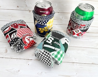 Patchwork Can Koozies